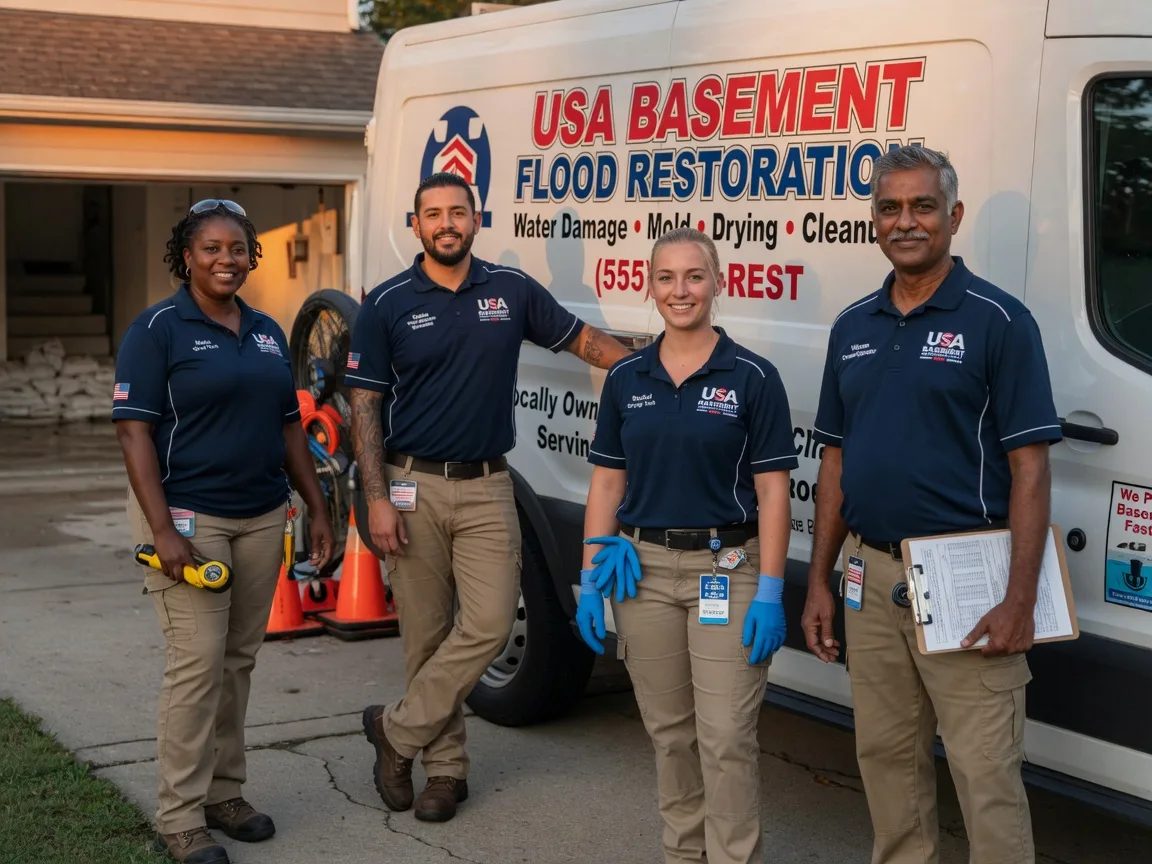 Basement Flood Cleanup company in Tappen, ND
